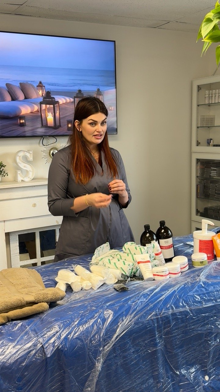Professional STYX body care training by Olga Isber